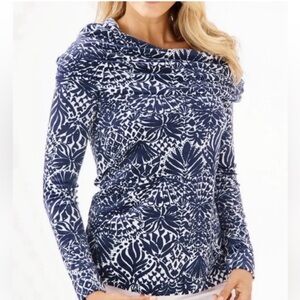 Lily Pulitzer Belinda Velour Top XS